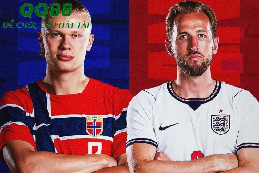 Tâm điểm of the clash Norway vs England is the showdown between Haaland and Kane Tâm điểm của cuộc đối đầu Na Uy vs Anh là màn so tài của Haaland và Kane