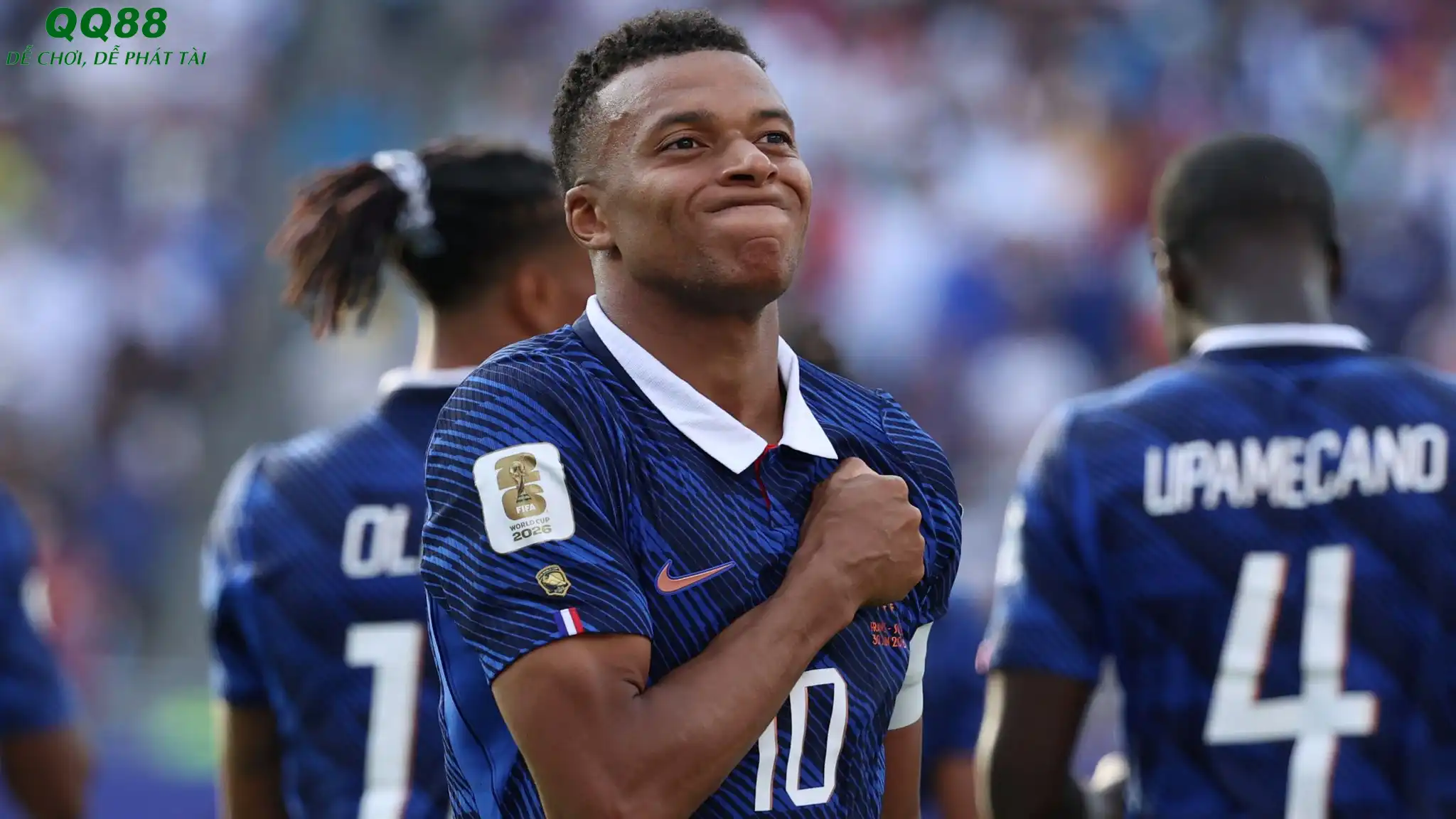 Kylian Mbappe đã ghi 7 bàn sau 5 trận tại World Cup 2026